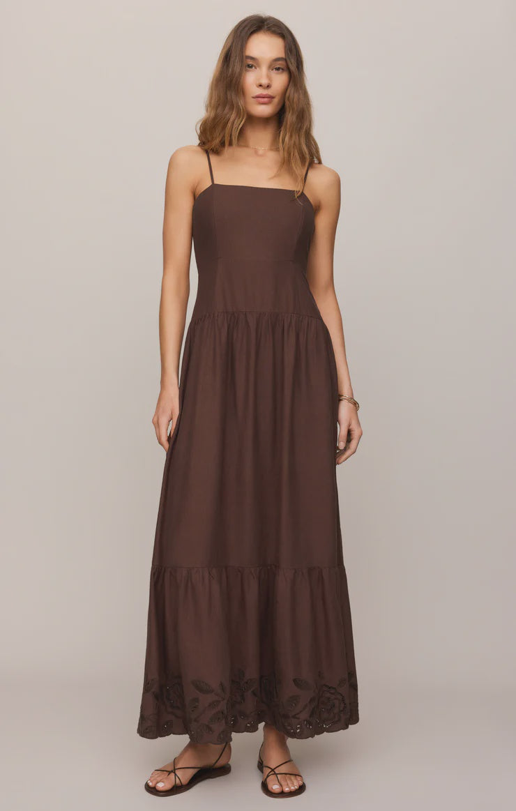 Esti Embroidered Maxi Dress