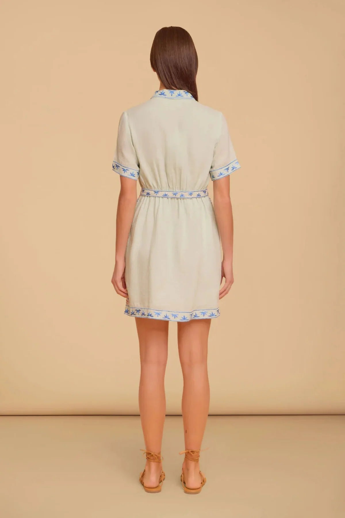 Tilly Dress in Seastitch