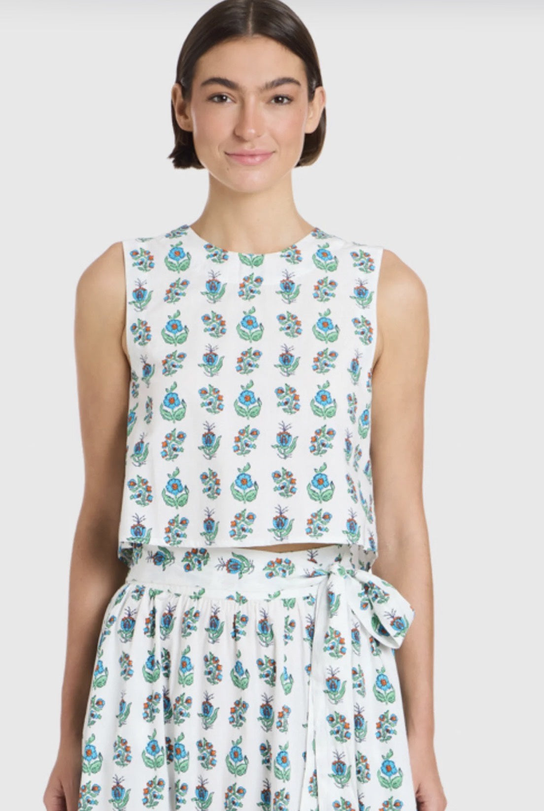 Beach Sprigs Crop Top