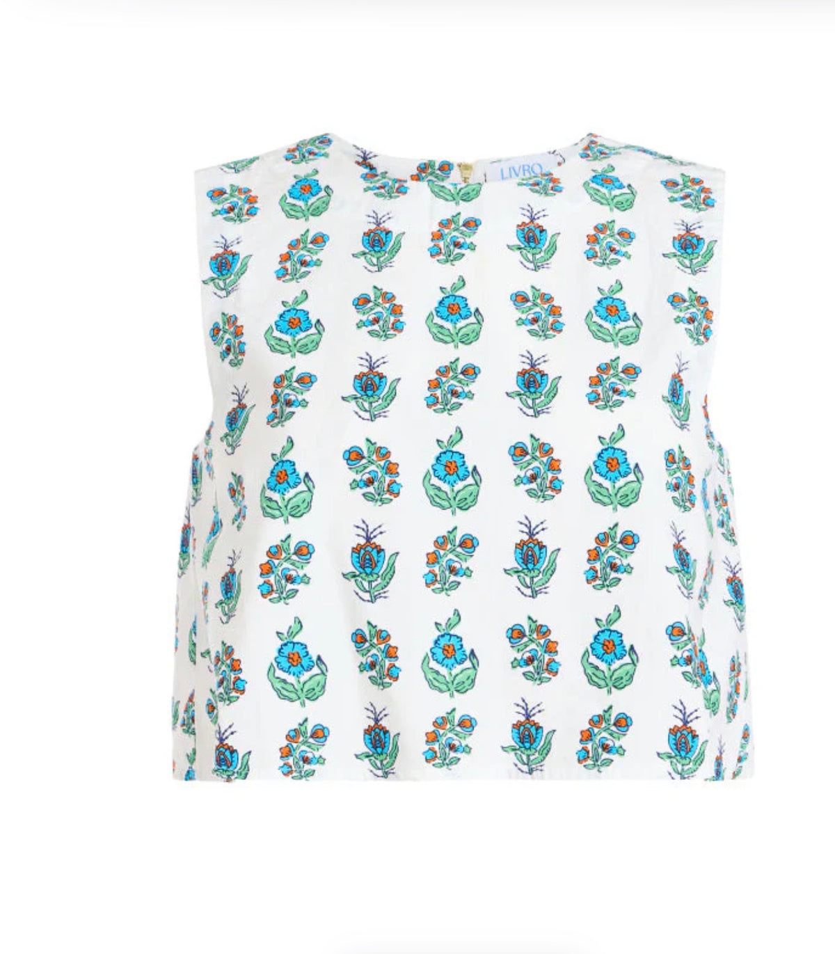 Beach Sprigs Crop Top