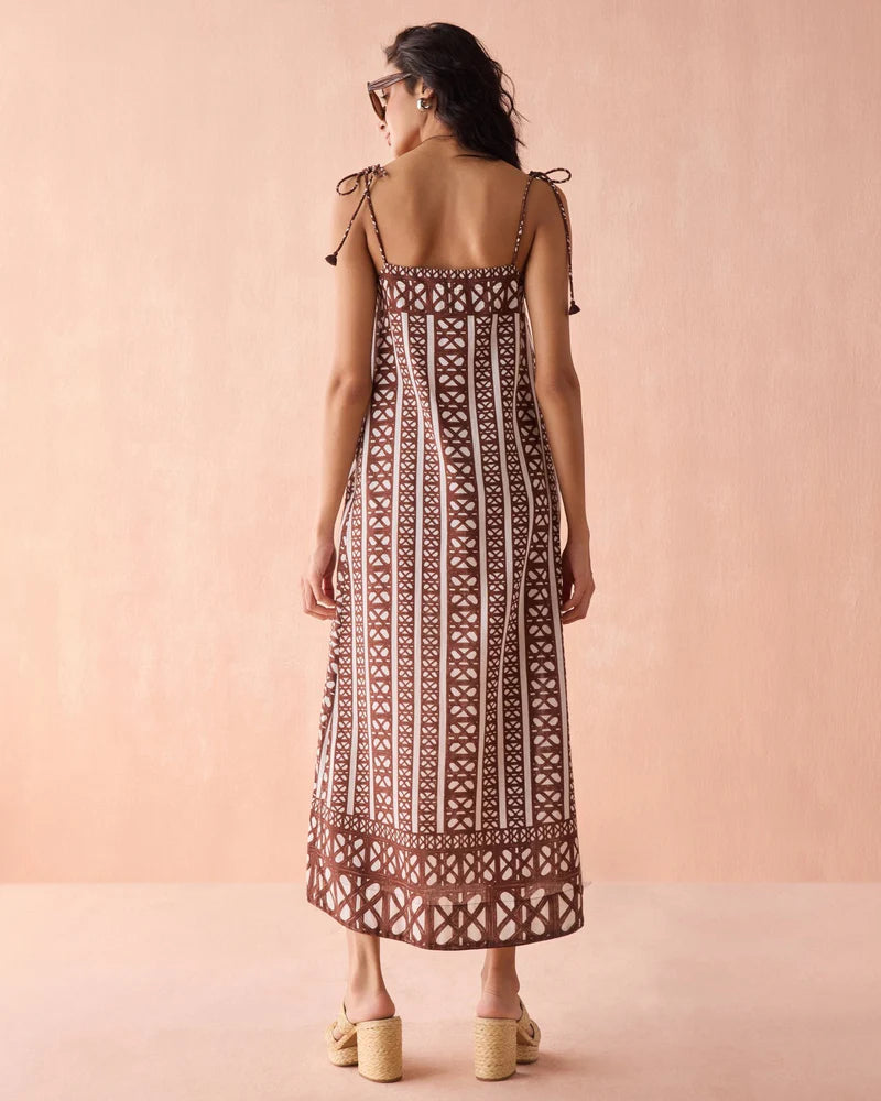 Tillie Maxi in Nari Cacao