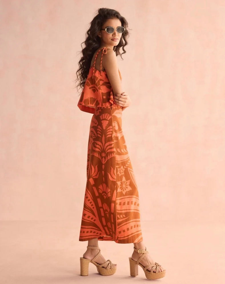 Sammi Skirt in Naia Terracotta