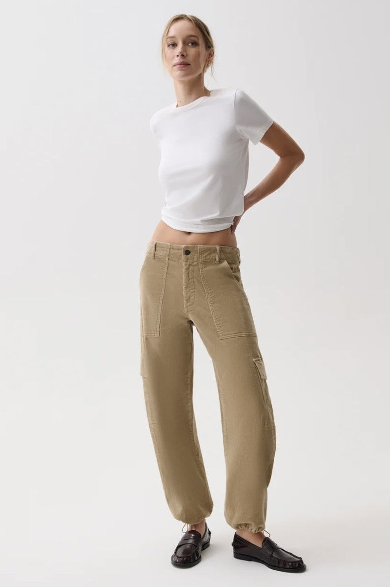 Honor Utility Cord Pant in Camel