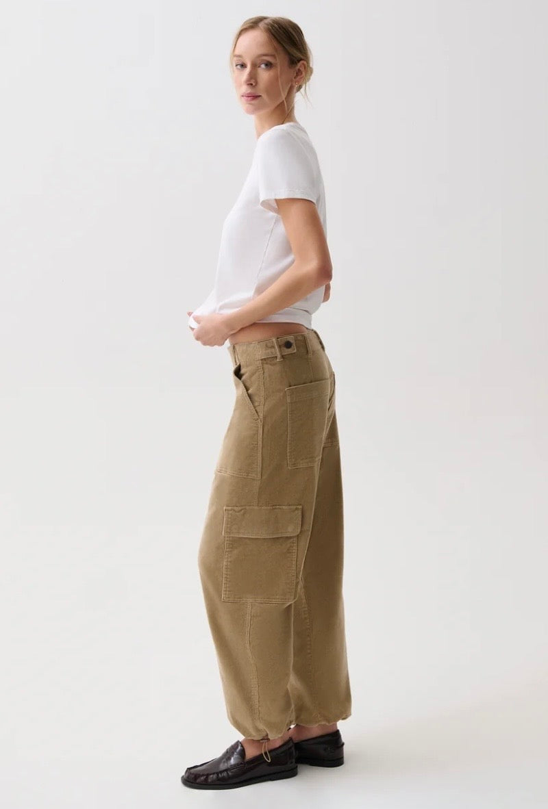 Honor Utility Cord Pant in Camel