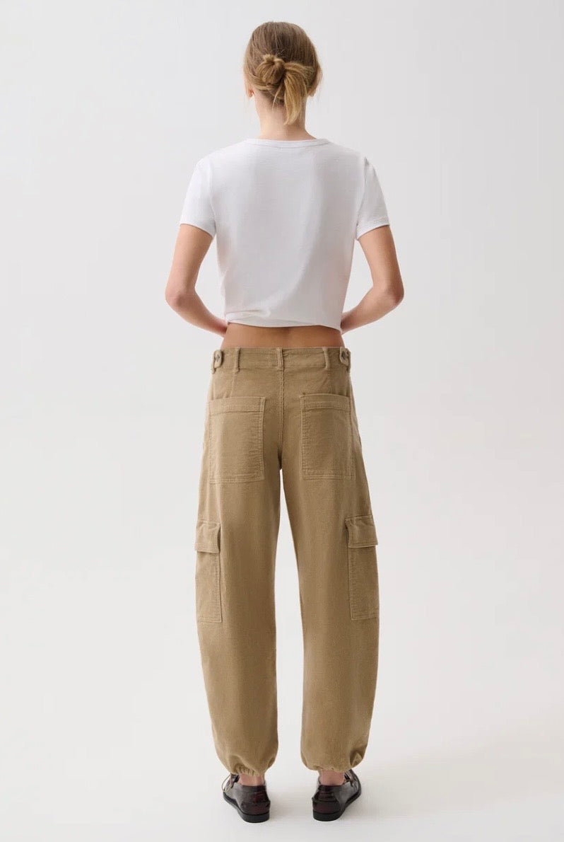 Honor Utility Cord Pant in Camel