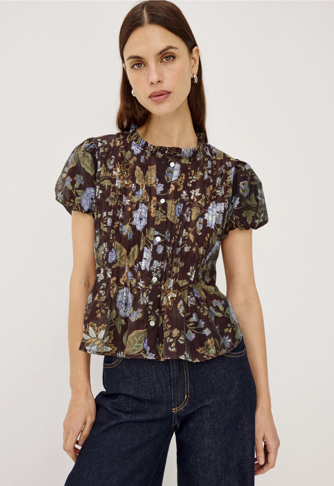Pepper Top in Willow