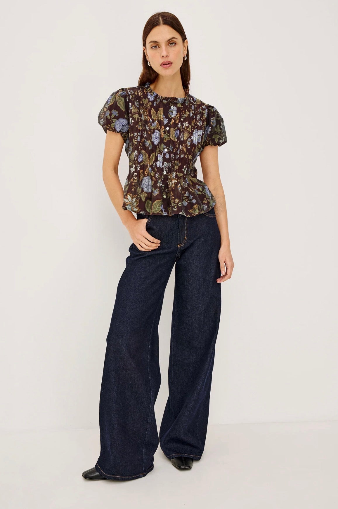 Pepper Top in Willow