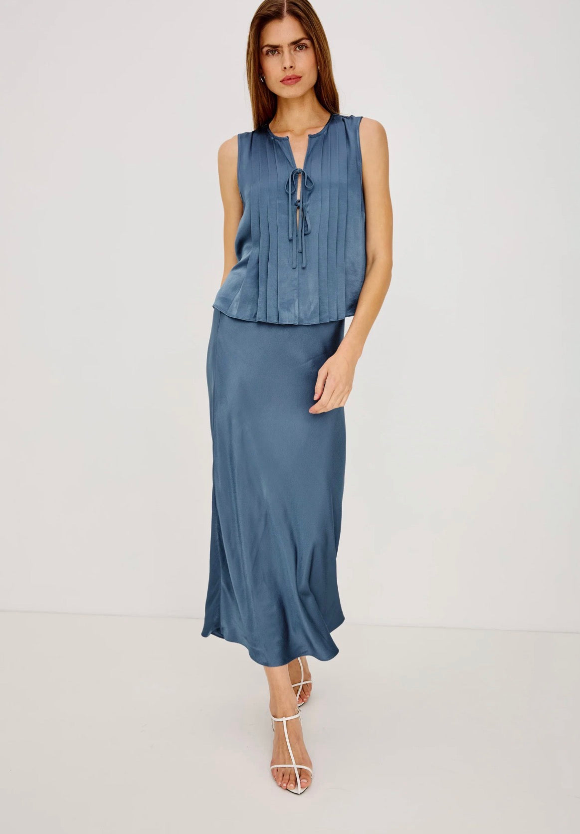 Anya Skirt in Atlantic