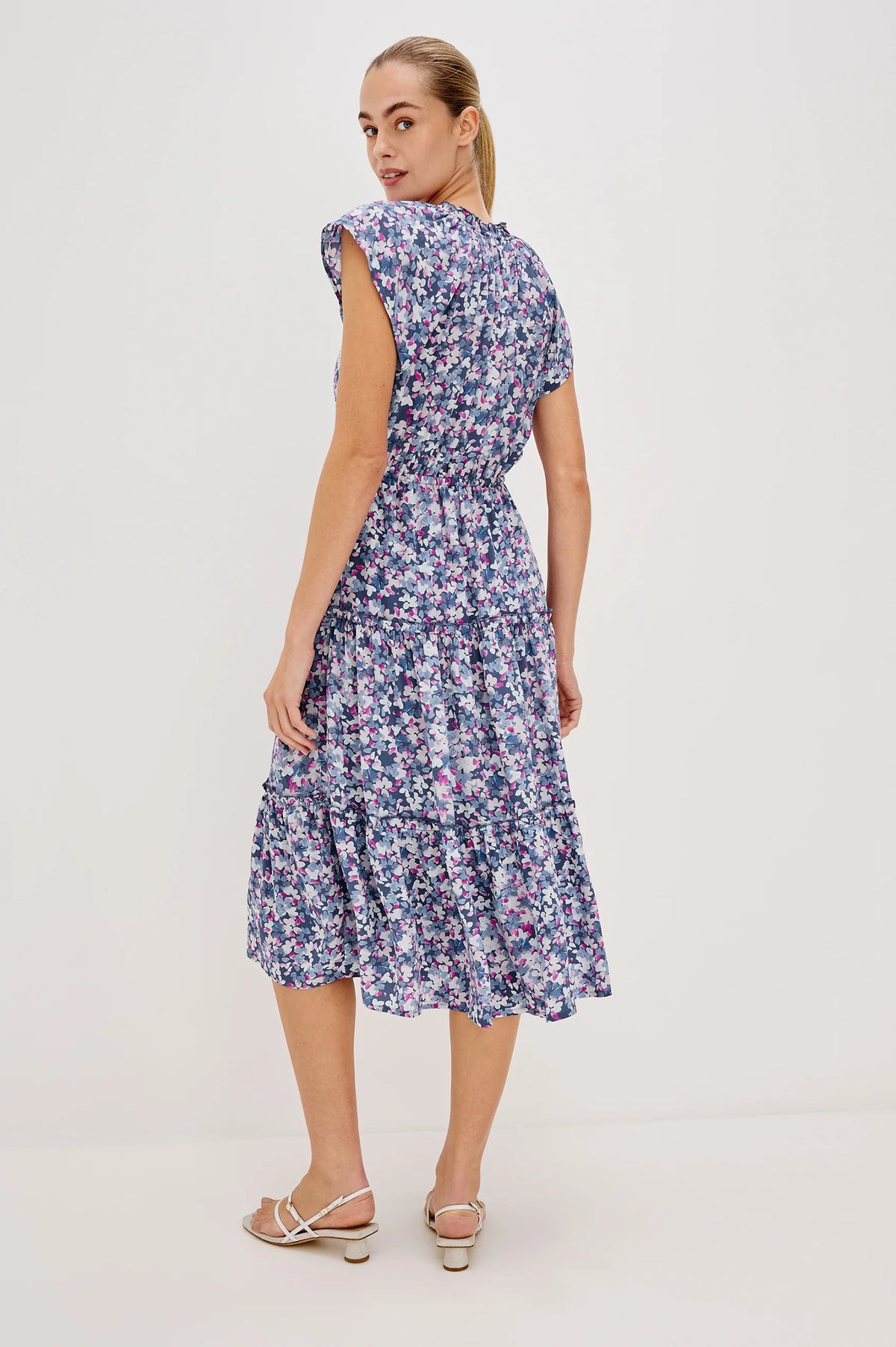 Juni Dress in Blue Blossom by Rails at waterlilyshop.com
