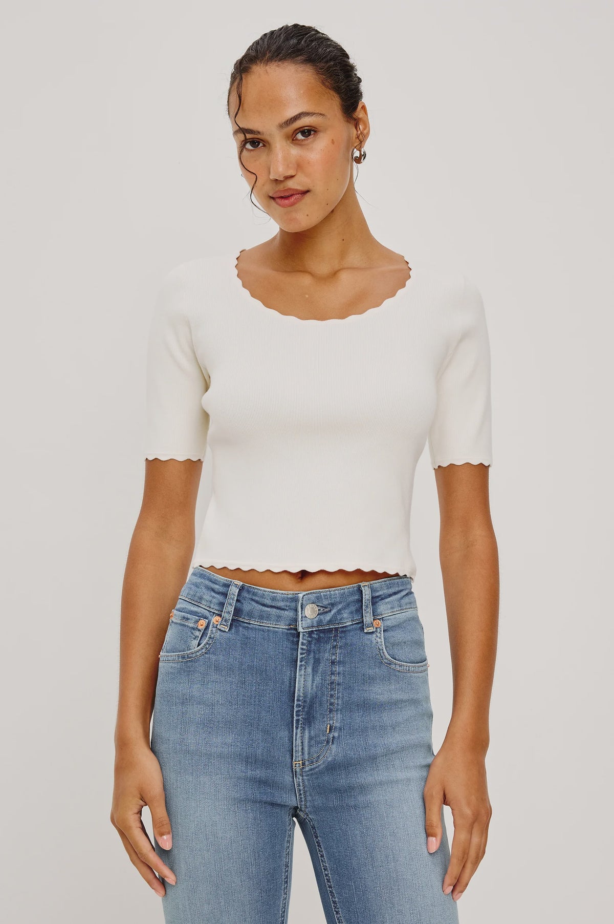 Louanna Top in Ivory
