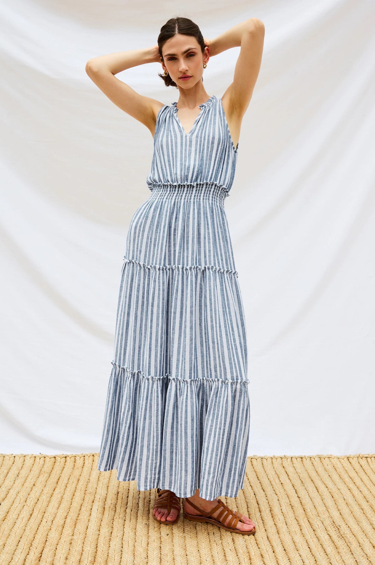 Lou Lou Dress in Jalisco Stripe by Rails at waterlilyshop.com