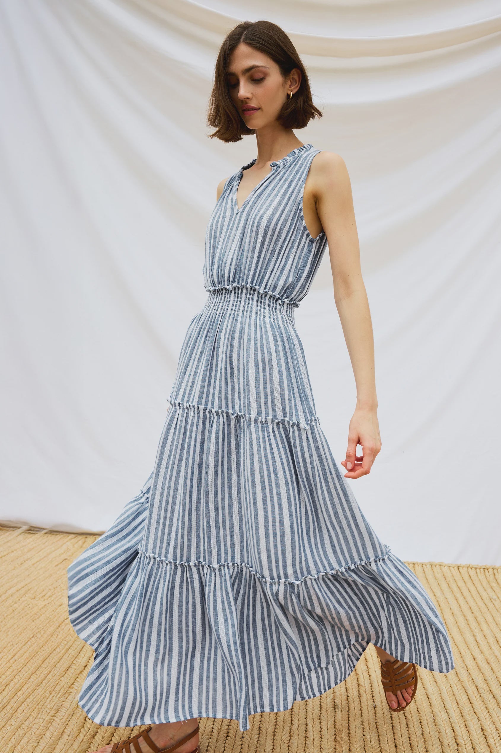 Lou Lou Dress in Jalisco Stripe by Rails at waterlilyshop.com