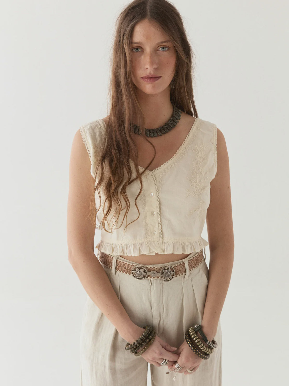 March Sisters Meg Blouse by Maison Hotel