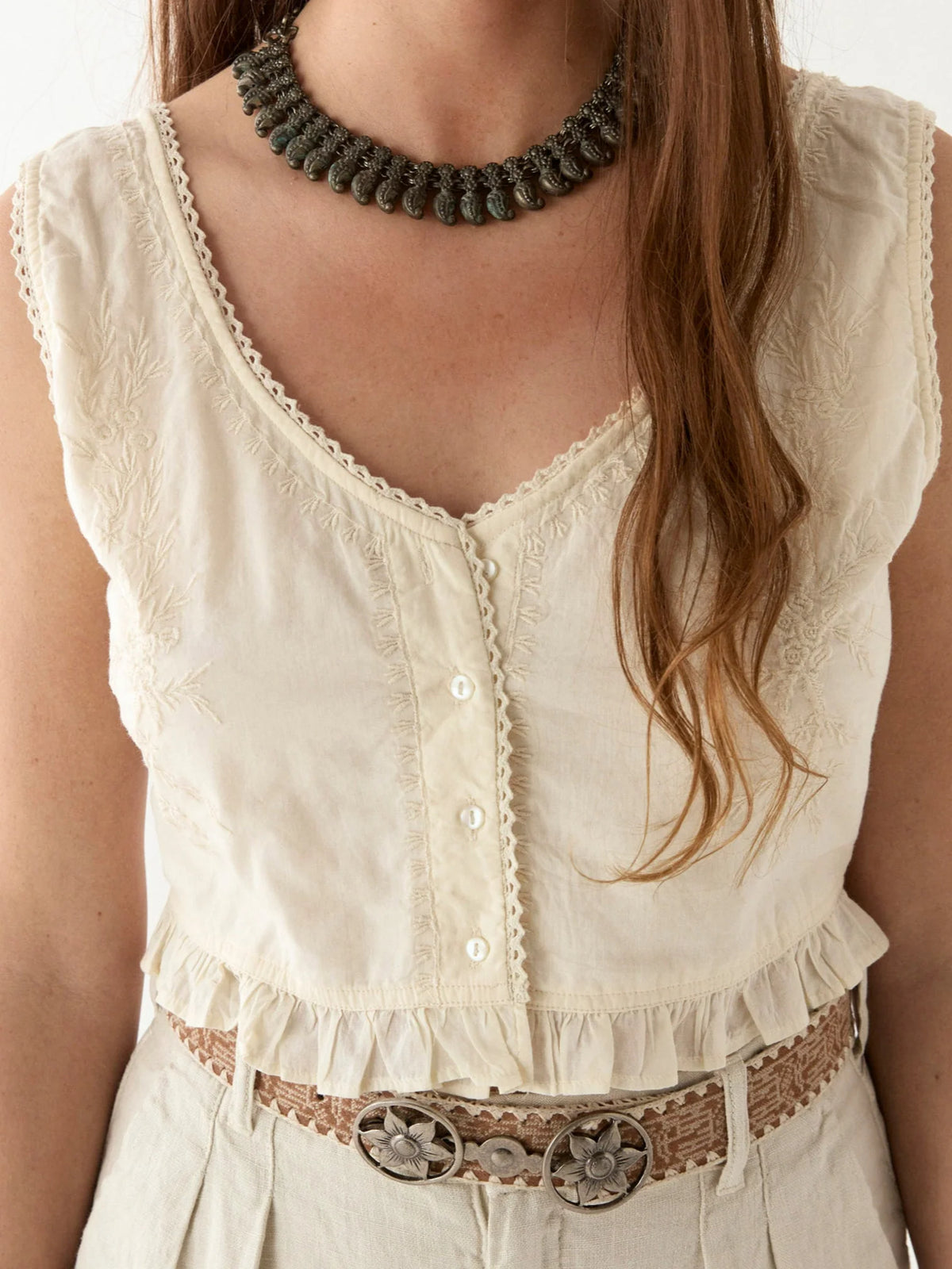 March Sisters Meg Blouse by Maison Hotel