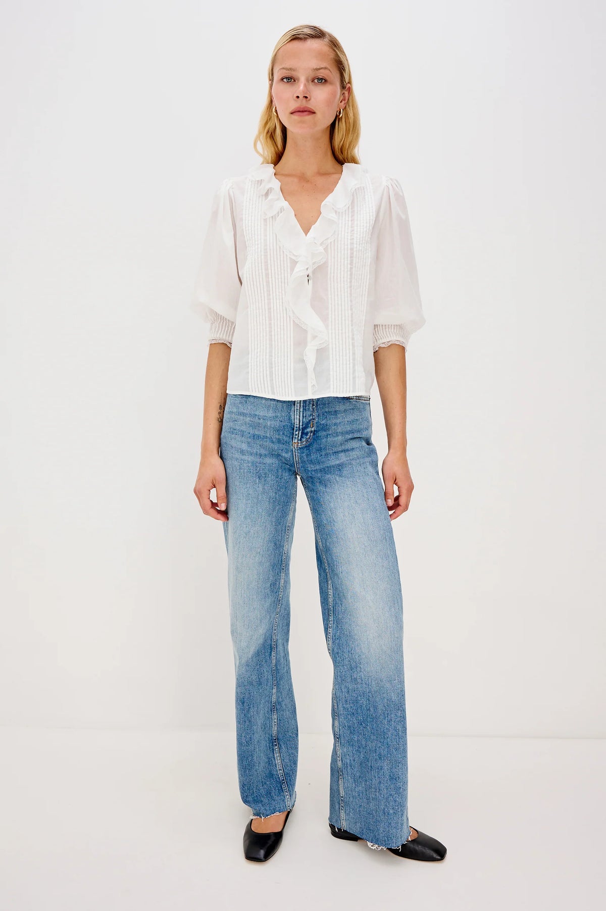 Mare Top in White from Rails at waterlilyshop.com