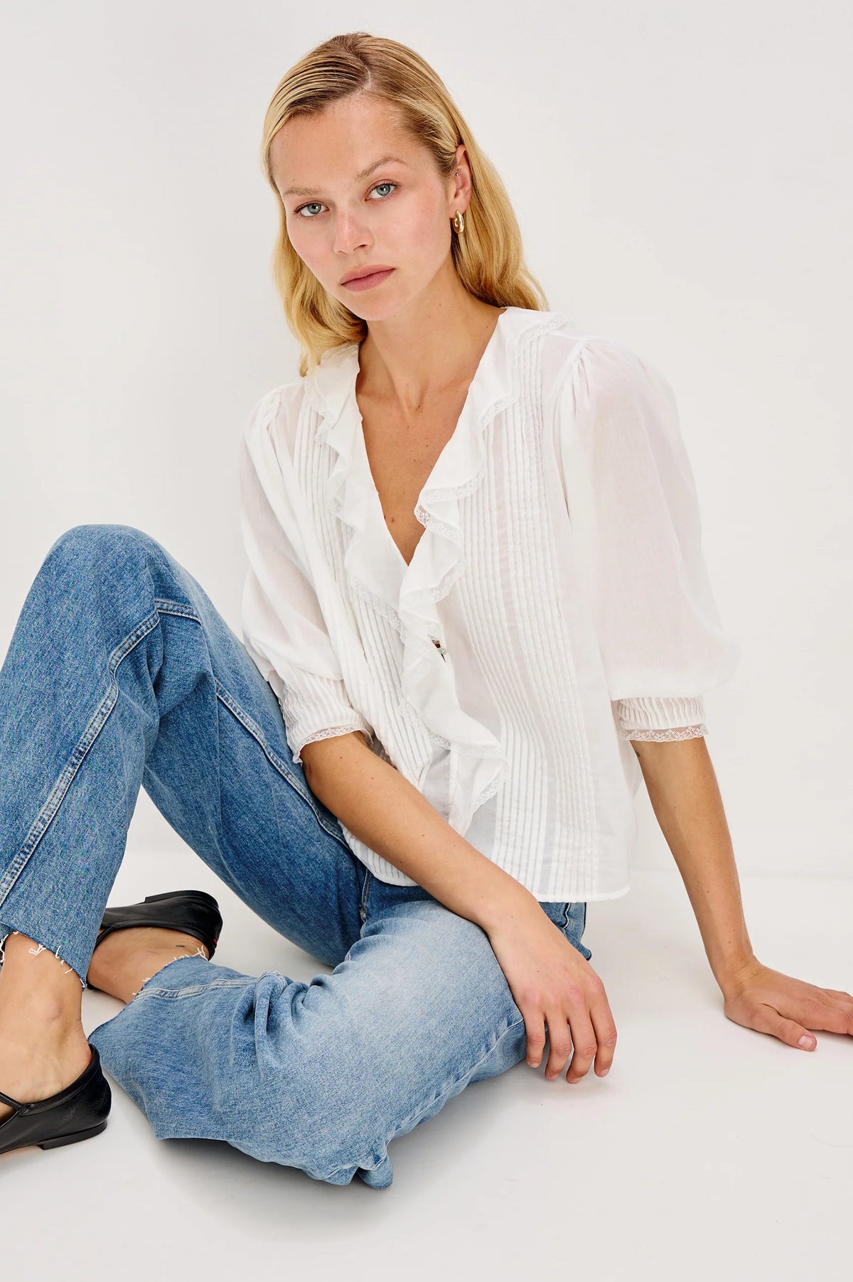Mare Top in White from Rails at waterlilyshop.com