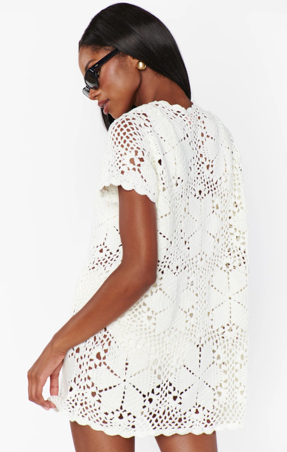 Cleo Crochet Coverup by Show Me Your Mumu