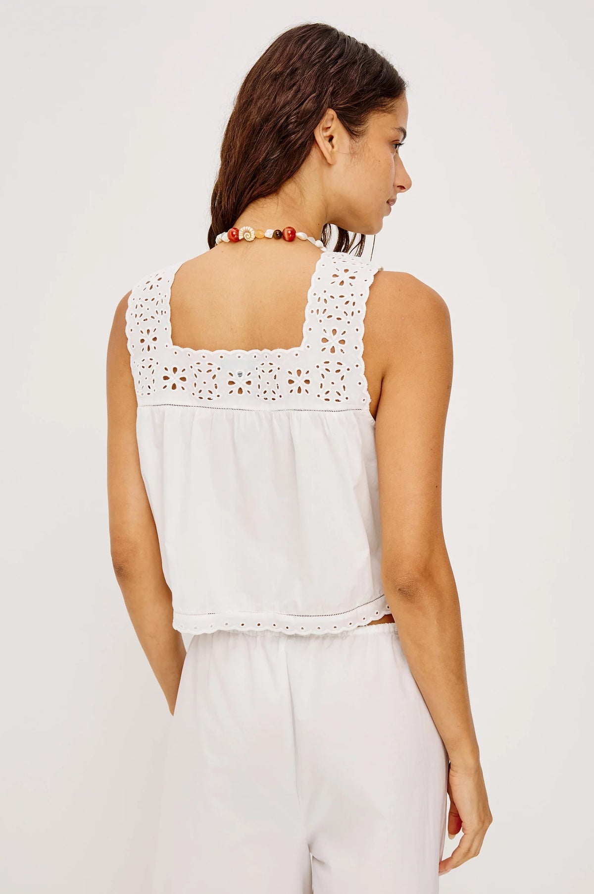 Noemi Top in White from Rails
