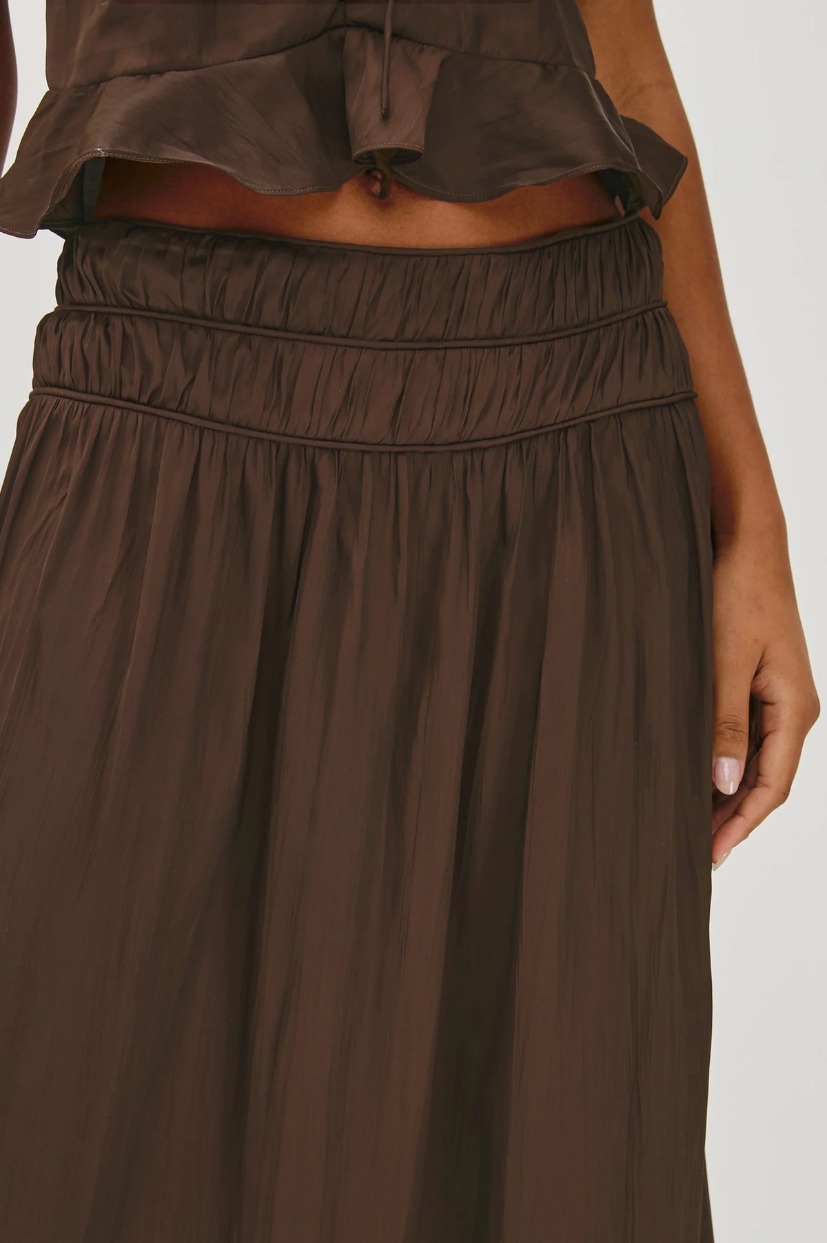 Nara Skirt in Espresso by Rails at waterlilyshop.com