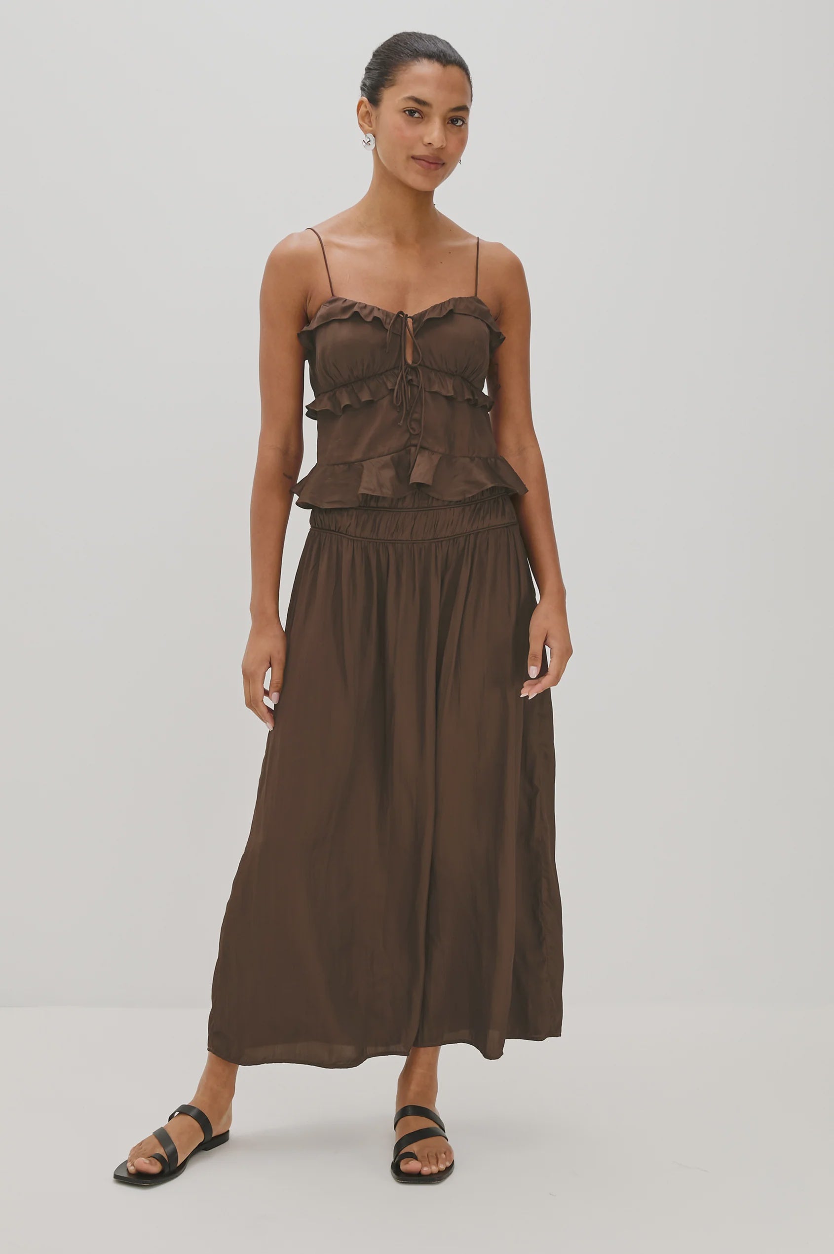 Nara Skirt in Espresso by Rails at waterlilyshop.com