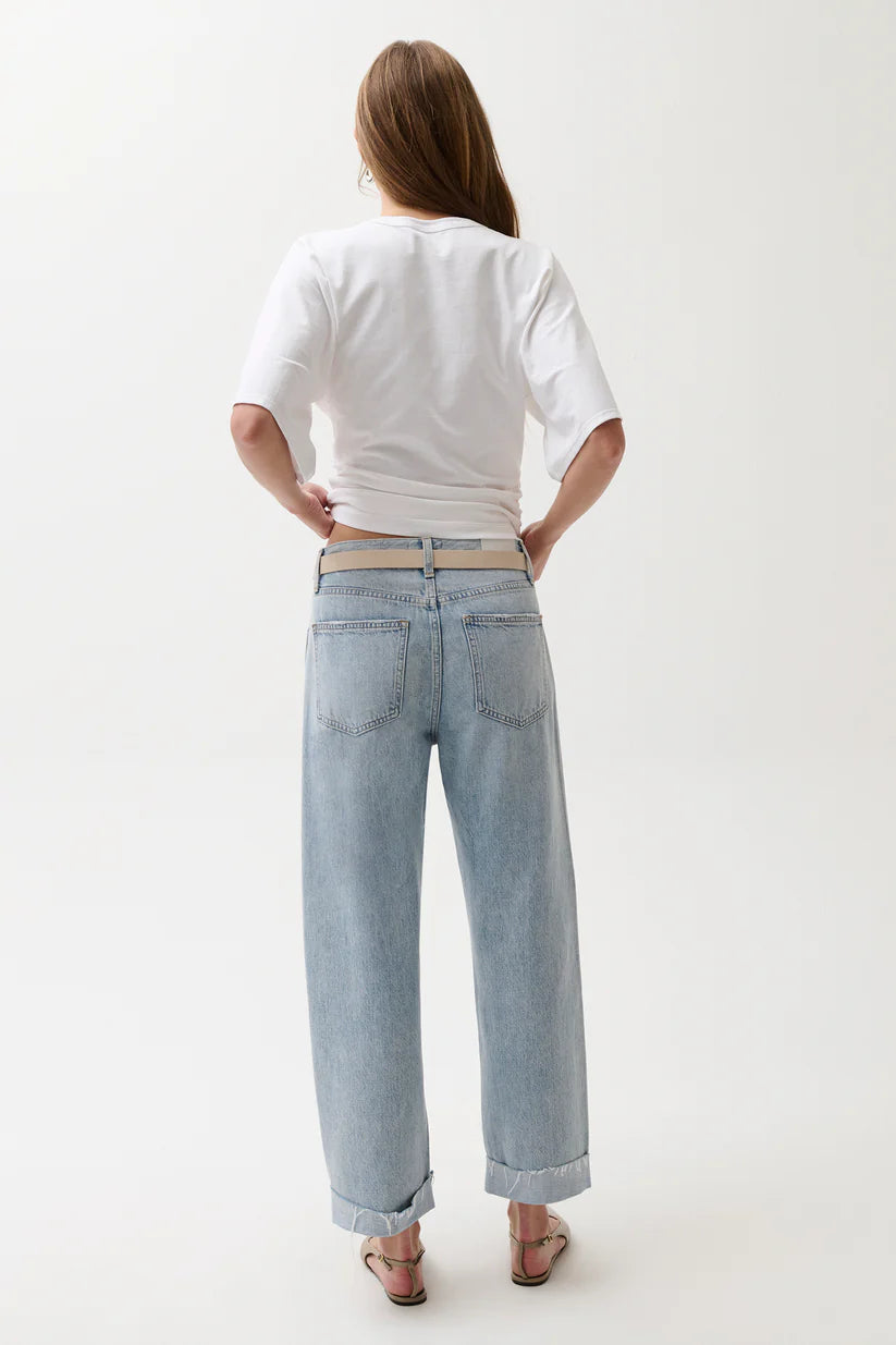 Kacey Mid Rise Cuffed in Berkley from Pistola