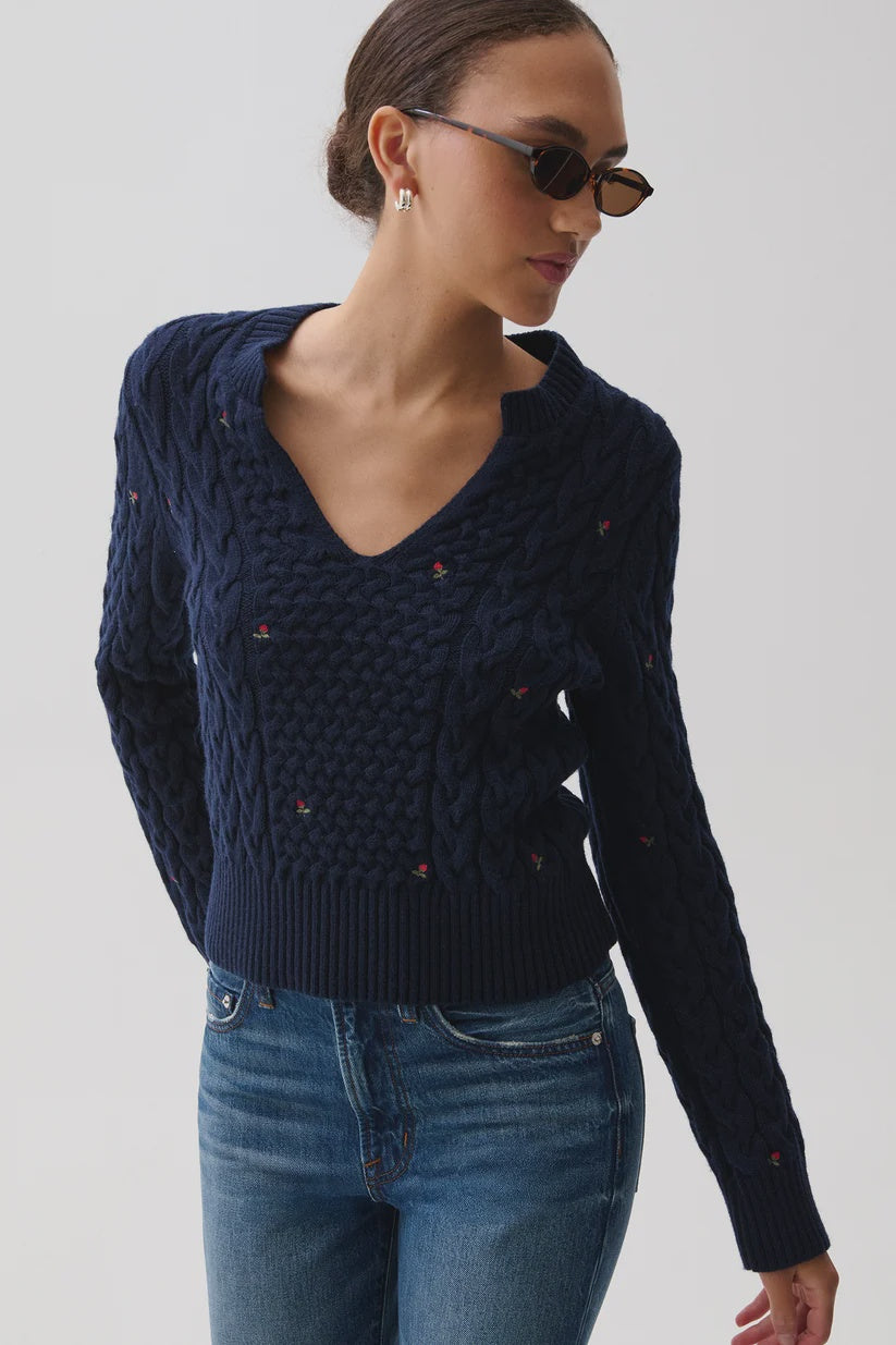 Shana Embroidered Sweater