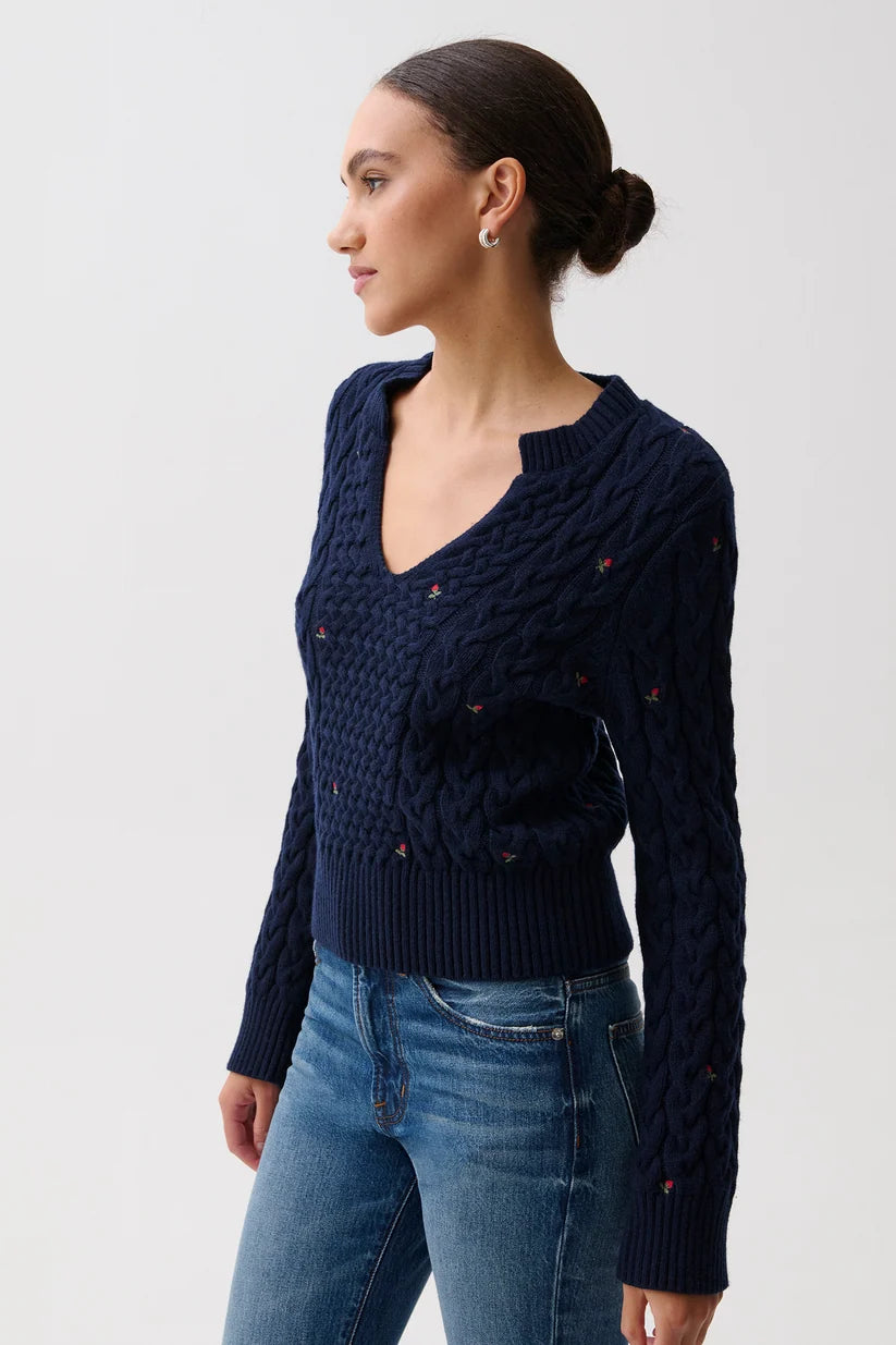 Shana Embroidered Sweater