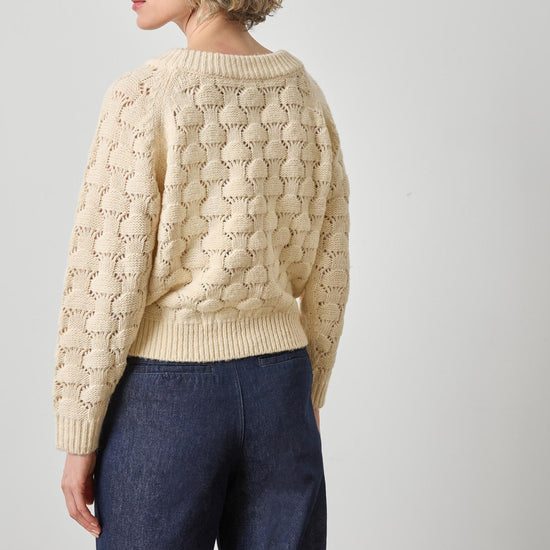 Long Sleeve Ballet Neck Sweater