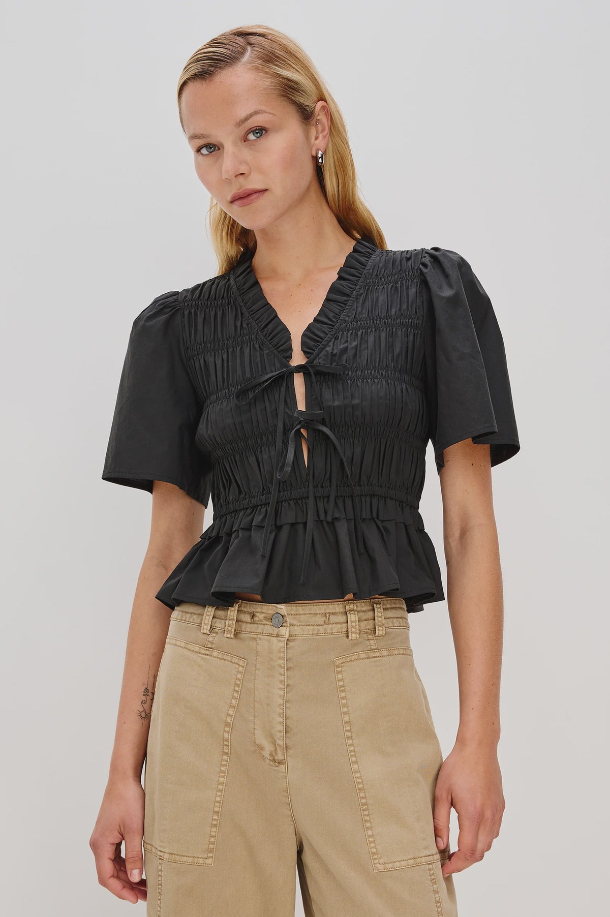 Portia Top in Black