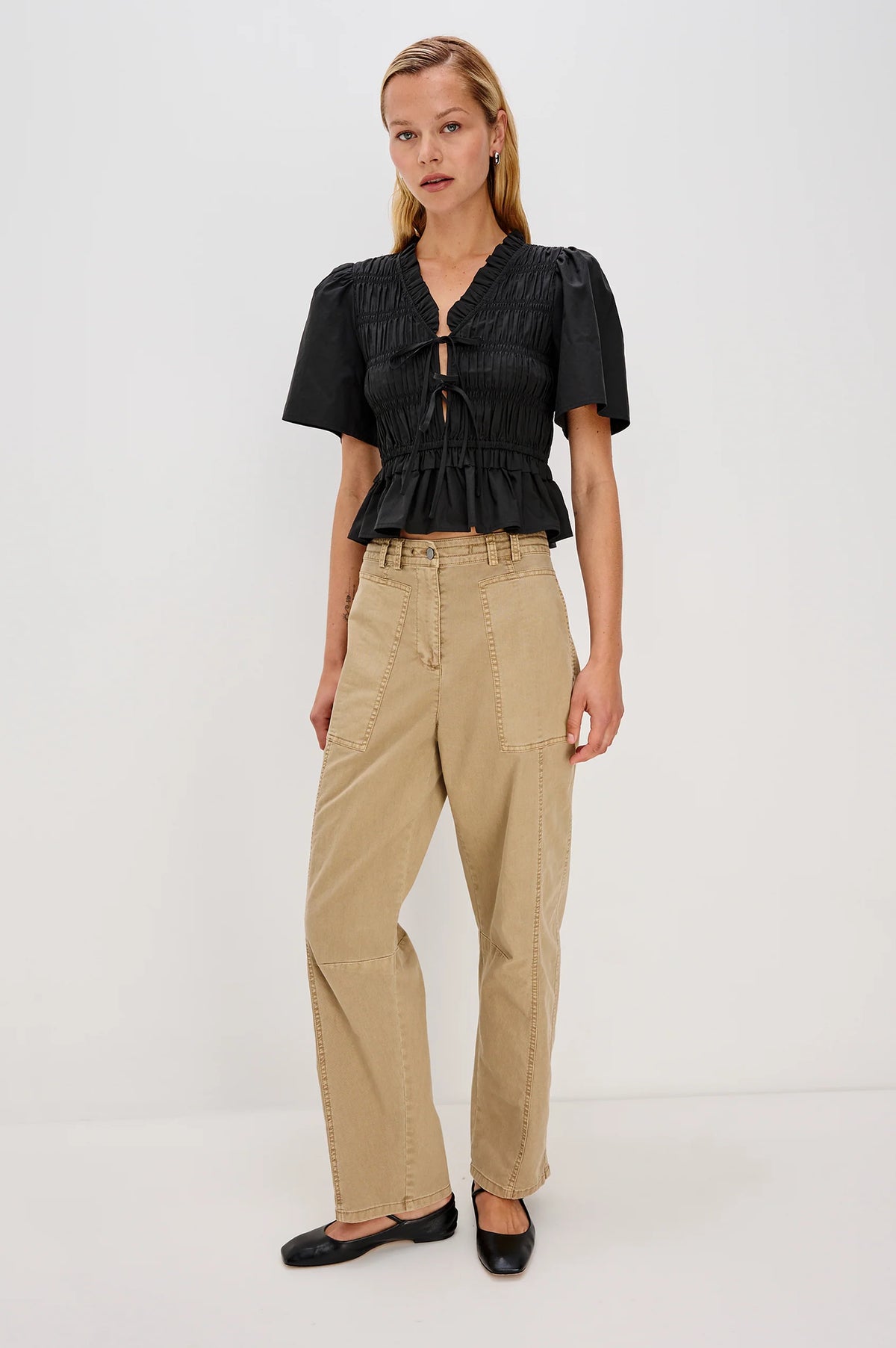 Portia Top in Black