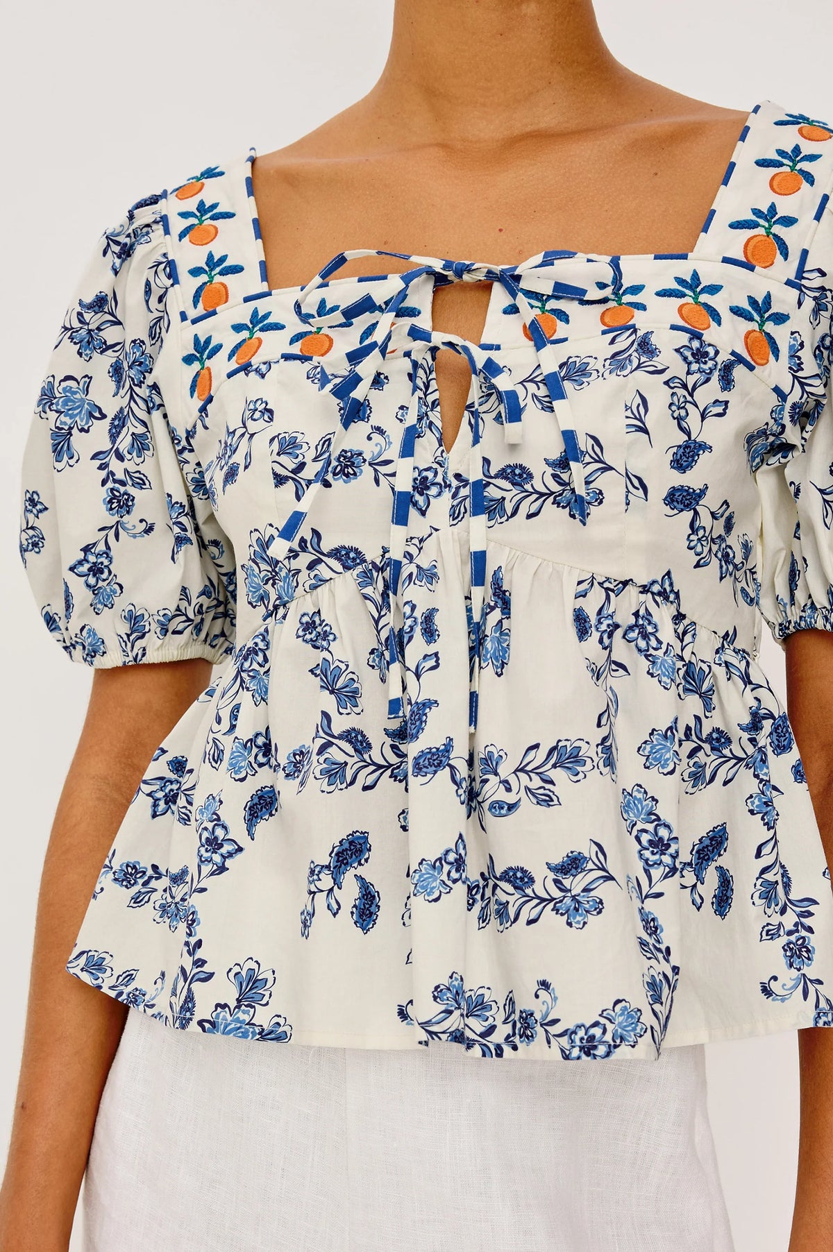 Presley Top in Ceramic Floral by Rails