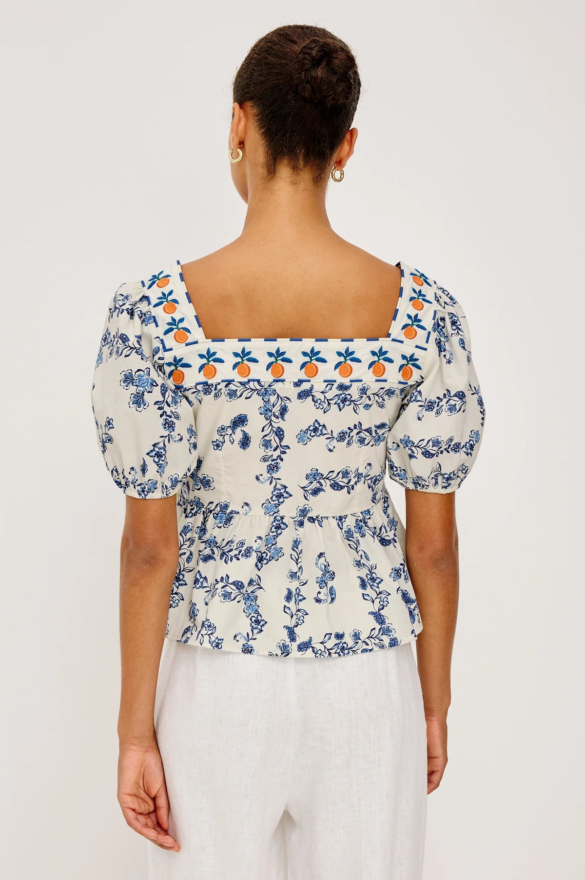 Presley Top in Ceramic Floral by Rails