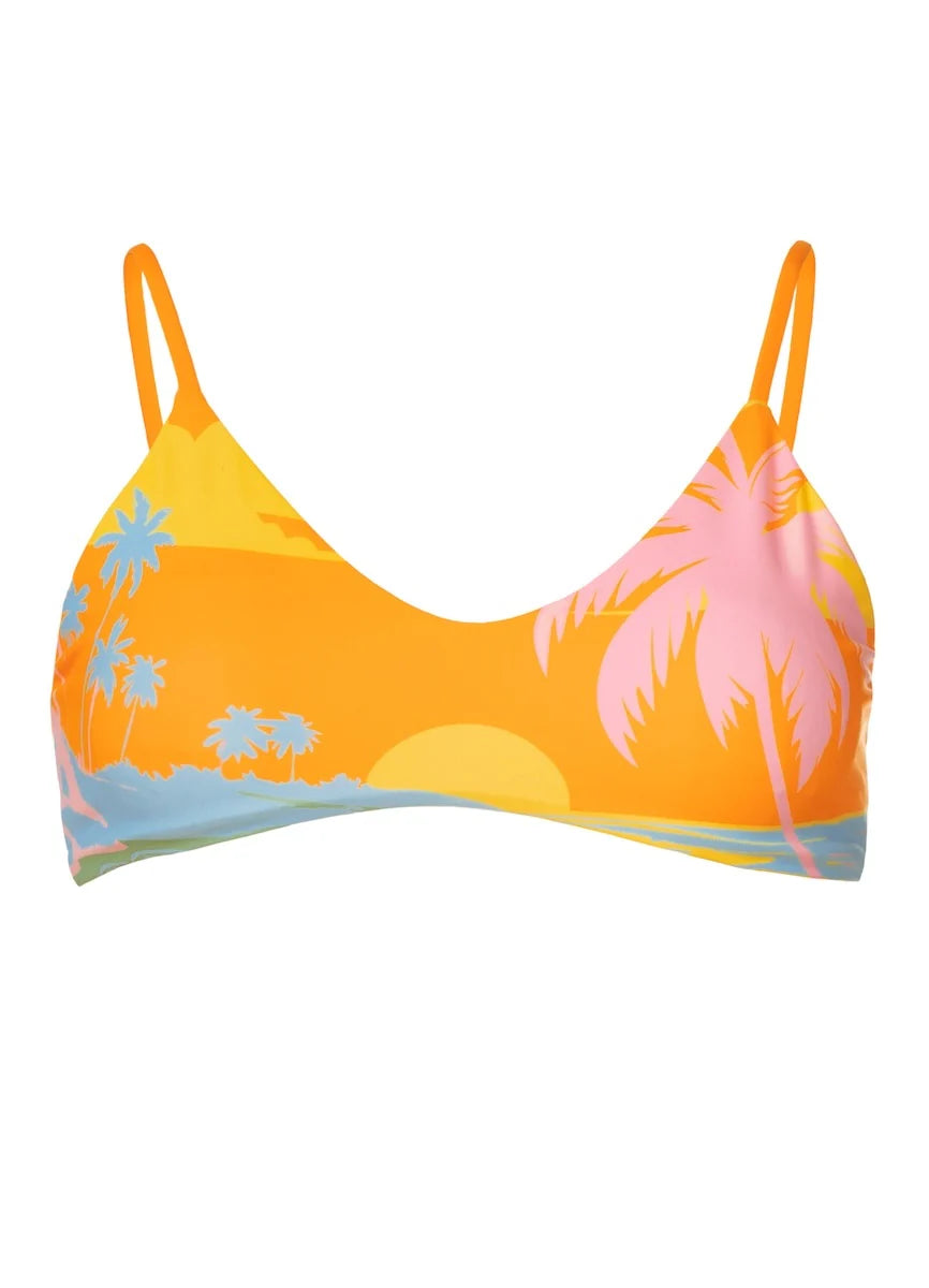 Sunlit Palms Liberties Top