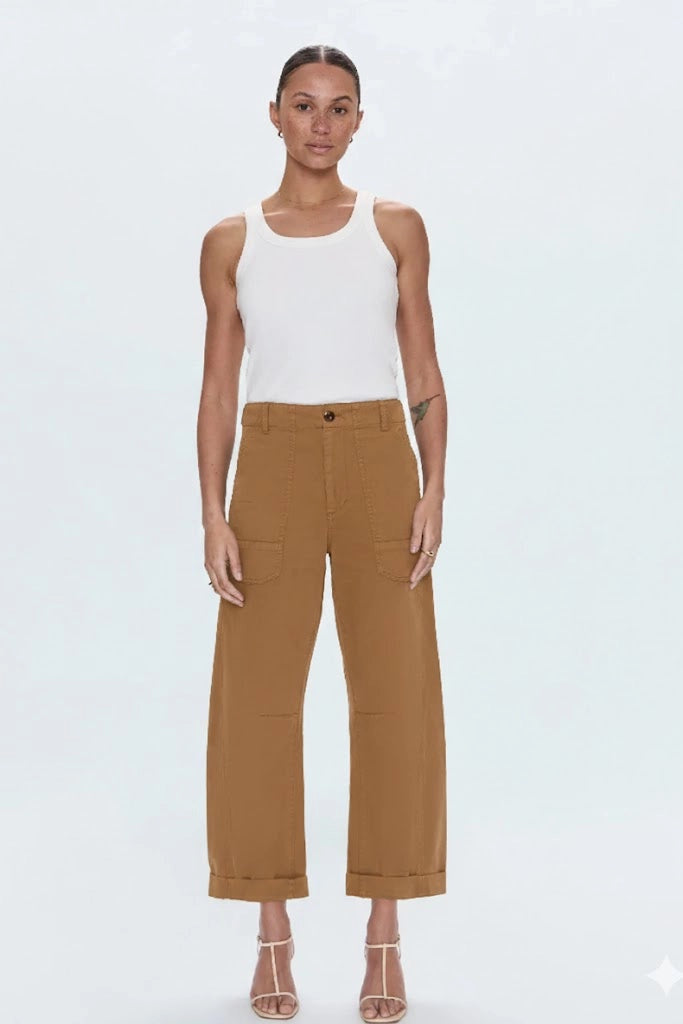 Pistola's Tori Pant in Anise at waterlilyshop.com