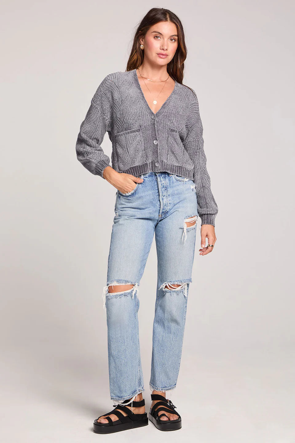 Saltwater Luxe Louis Sweater at waterlilyshop.com