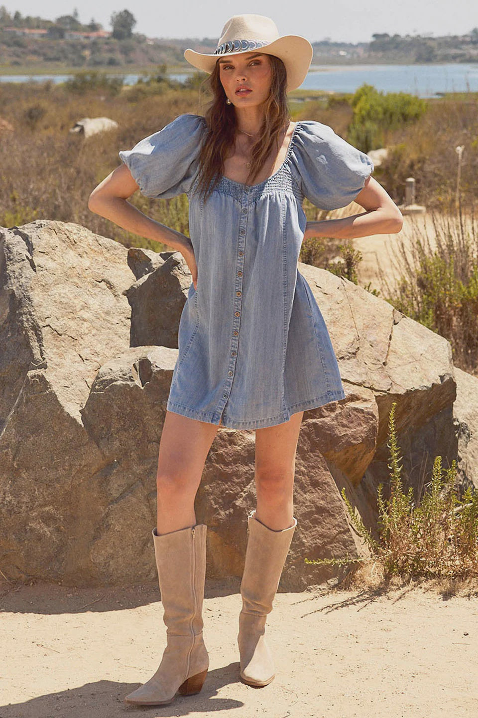 Seymore Mini Dress by Saltwater Luxe at waterlilyshop.com