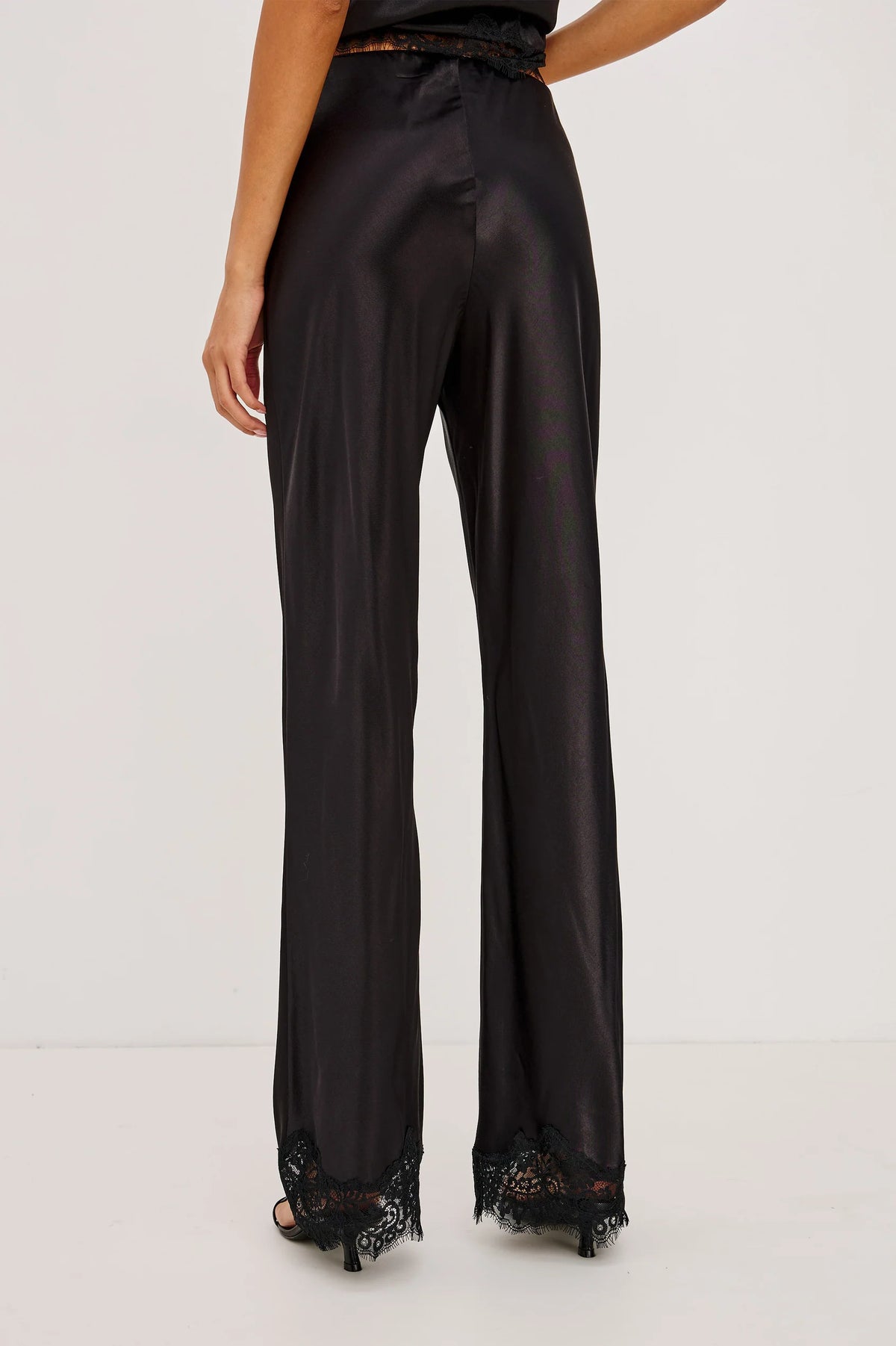 Silvi with Lace Pant  Black