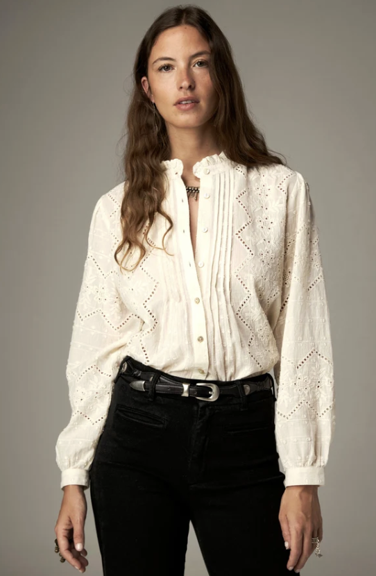 Renata Blouse in Chantilly
