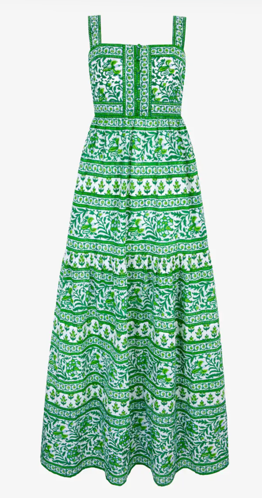 Lucia Dress in Verdant Botanics