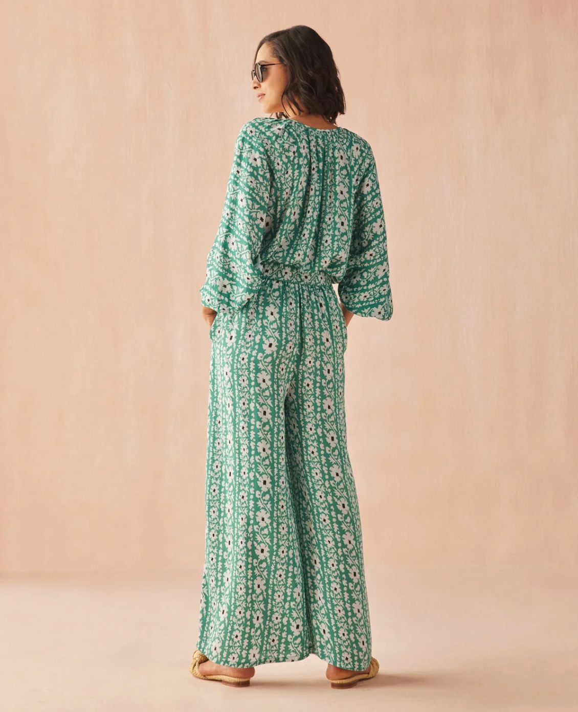 Rivera Blouse in Esme Jadeite