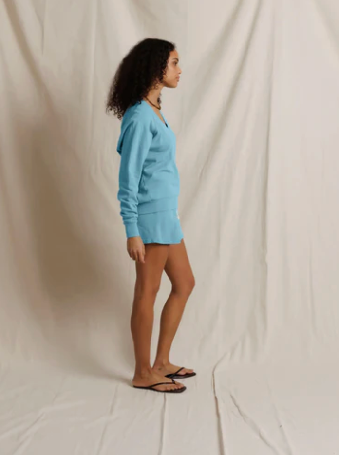 Sinead French Terry V Neck Sweatshirt