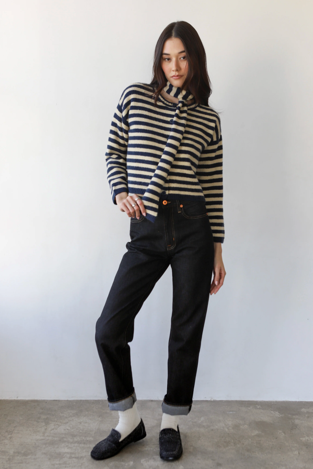 Jane Cardigan w/ Scarf