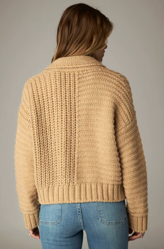 Elsa Cardigan in Caramel