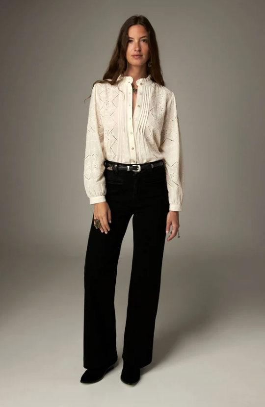 Renata Blouse in Chantilly