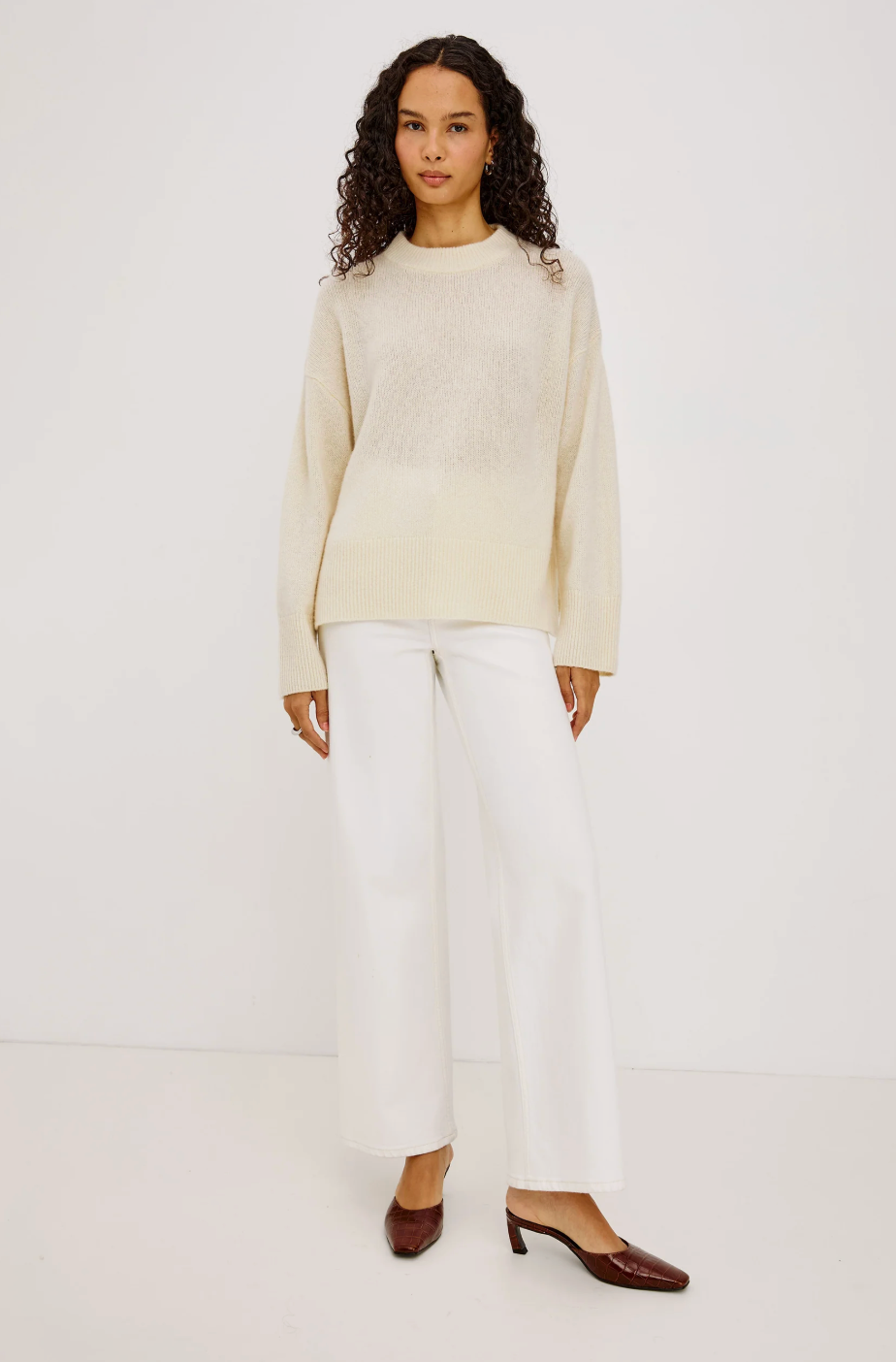 Miranda Sweater in Ivory