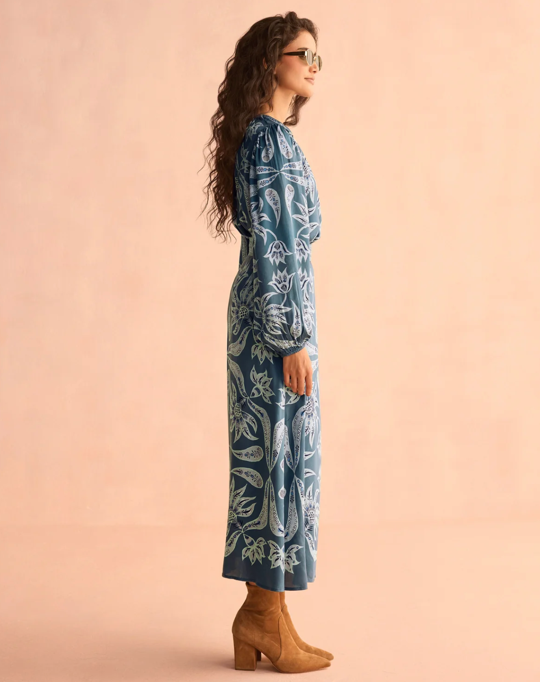 Ayla Blouse in Alexia Dusk
