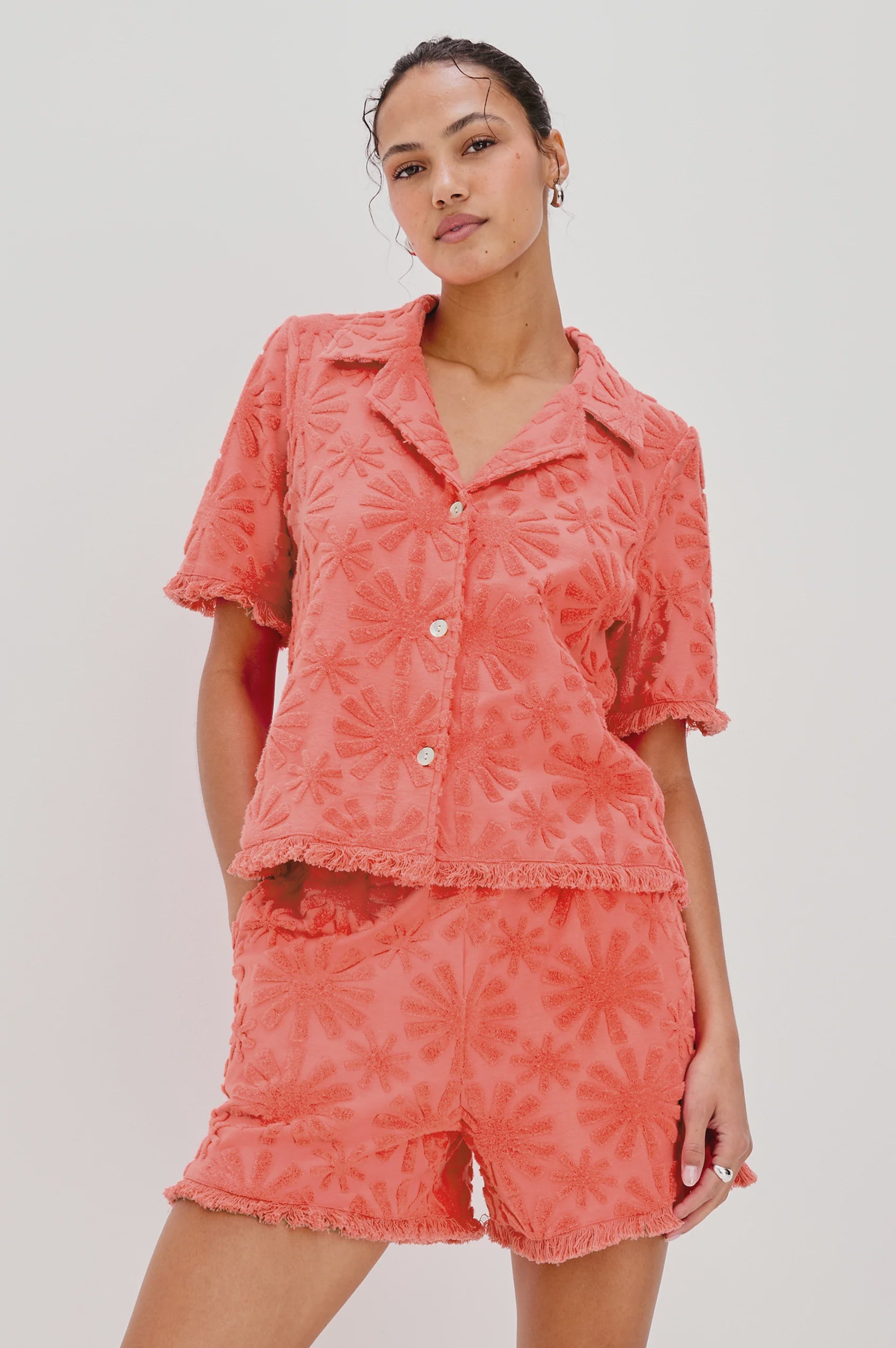 Tiff Top in Red Sunburst by Rails at waterlilyshop.com