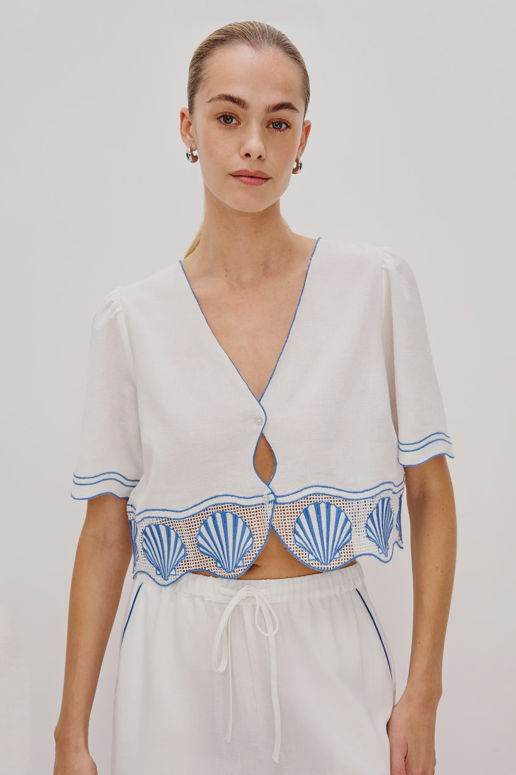 Venice Top in White by Rails at waterlilyshop.com
