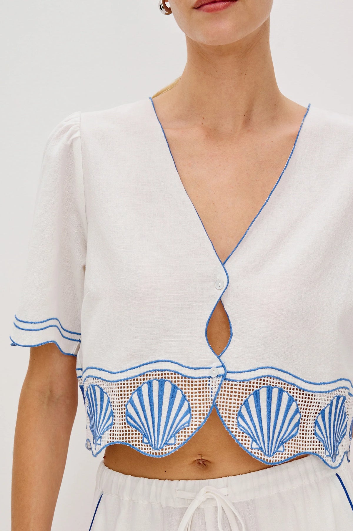 Venice Top in White by Rails at waterlilyshop.com