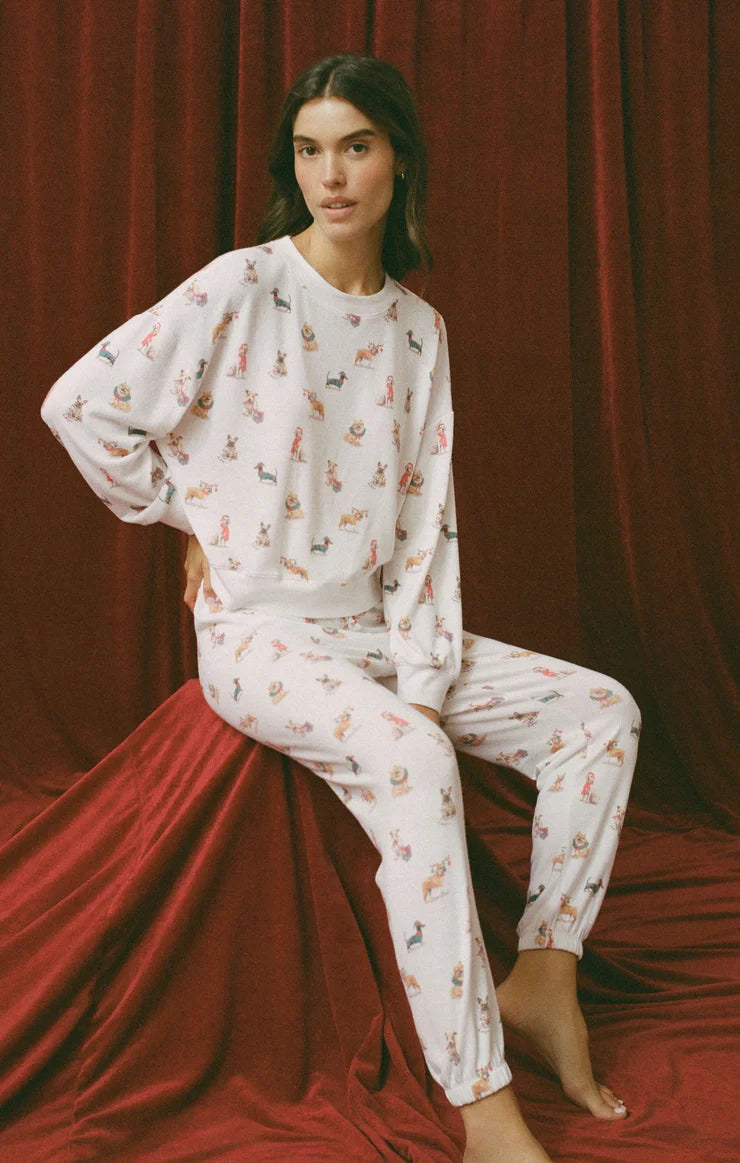 Cozy Up Pup Long Sleeve from Z Supply at waterlilyshop